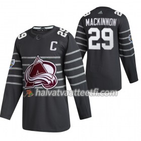 Miesten NHL Colorado Avalanche Pelipaita Nathan MacKinnon 29 Harmaa 2020 NHL All-Star Adidas Authentic